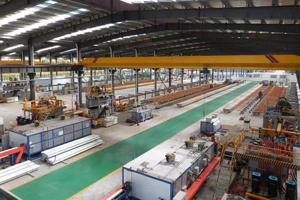 中鼎智能家具股份有限公司年產20萬噸鋁型材及高端家具制造項目（一期工程）調試運行日期公示